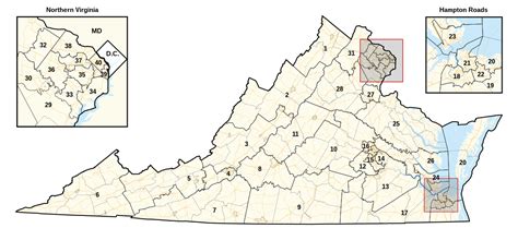 Virginia Senate District Map 2024 - Vita Rebecka