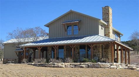 Lovely Ranch Home w/ Wrap Around Porch in Texas! (HQ Plans & Pictures) - Metal Building Homes