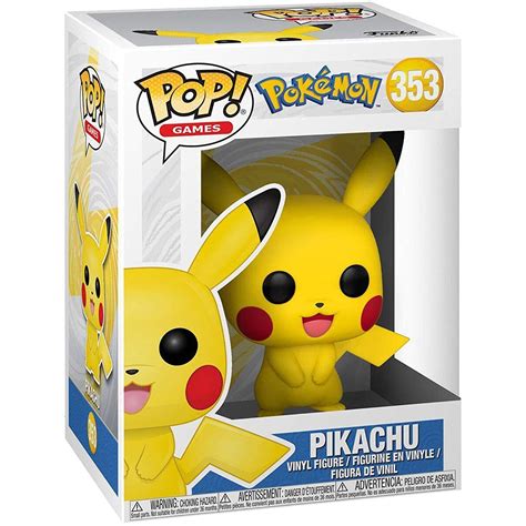 Buy Funko POP! Games: Pokemon - Pikachu - Collectable Vinyl Figure - Gift Idea - Official ...