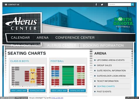 (PDF) Alerus Center :: Seating Charts - DOKUMEN.TIPS