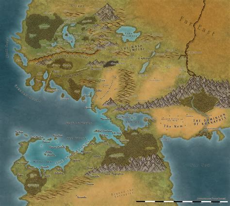 The Map of Shadows of the Apt - Adrian Tchaikovsky : r/inkarnate