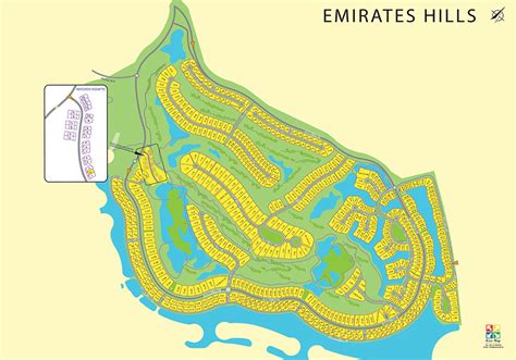 Emirtaes Hills Maps | Easy Map GCC's Largest Mapping Solutions Provider