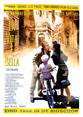 La vita e Bella poster - Cine Qua Non independent filmshop