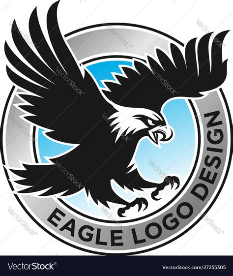 Eagle logo Royalty Free Vector Image - VectorStock