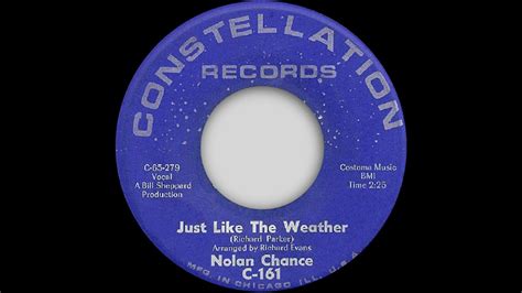 Nolan Chance - Just Like The Weather - Constellation (NORTHERN SOUL) - YouTube