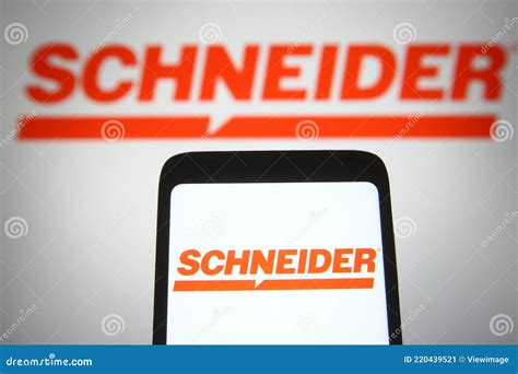 Schneider National, Inc. Logo Editorial Photo - Image of editorial, icon: 220439521