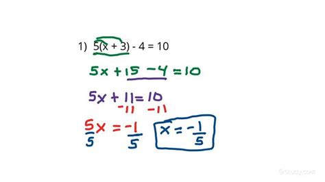 Identifying Properties Used to Solve Linear Equations | Algebra | Study.com