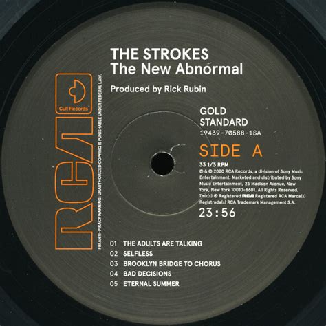 The Strokes The New Abnormal Vinyl LP - Discrepancy Records