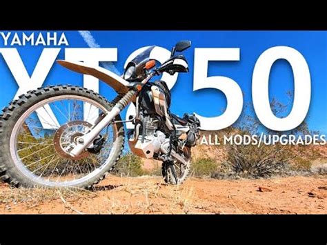 Yamaha XT250- All Mods/ Upgrades /Accessories - YouTube