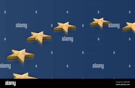 European Union flag stars in 3D, vector Stock Vector Image & Art - Alamy