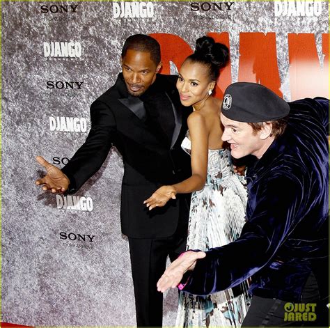 Kerry Washington & Jamie Foxx: 'Django Unchained' Paris Premiere ...