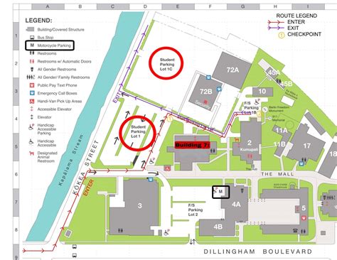 Honolulu Community College Map - Beulah Sallyann