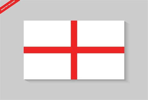 Bandeira do país da inglaterra | Vetor Premium