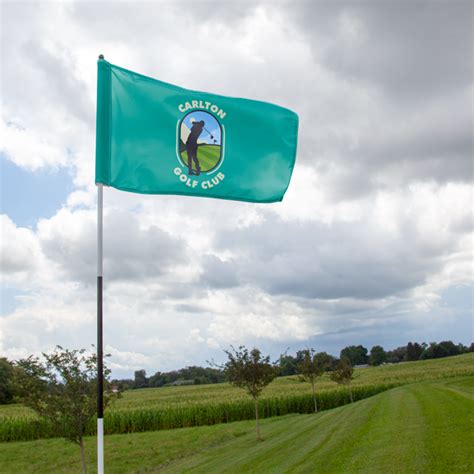 Custom Golf Flags | Custom Putting Green Flags | Vispronet