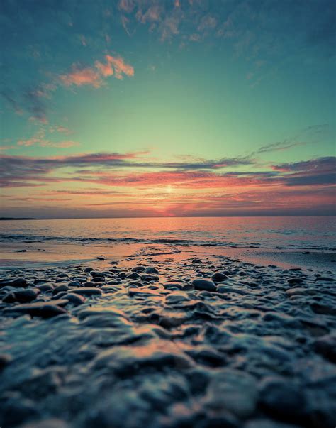 Lake Erie Sunset Photograph by Dave Niedbala - Fine Art America