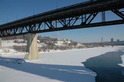 High Level Bridge in Edmonton, Alberta, Canada. February 2008. (Photo by Paul, February 2008 ...