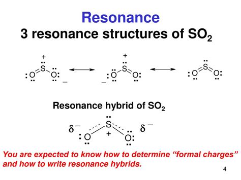 Resonance Structure For So2