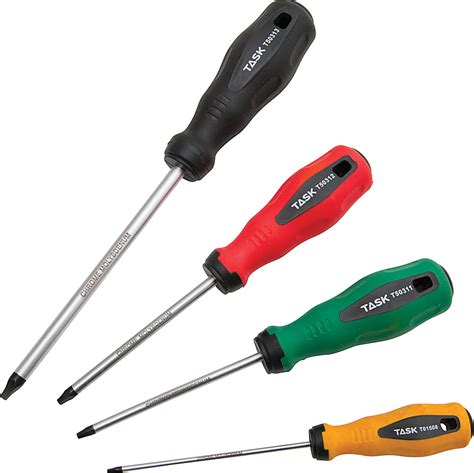 4 pc Robertson (Square) Screwdriver Set