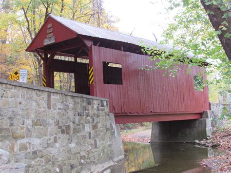 Covered Bridges at Mingo Creek Park, Washington County, PA ...