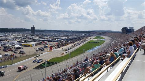 My seat at Michigan International Speedway : r/NASCAR