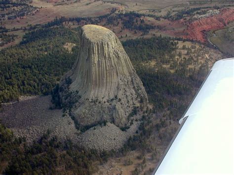 Devils Tower from the air | Flying back from picking up my n… | Flickr