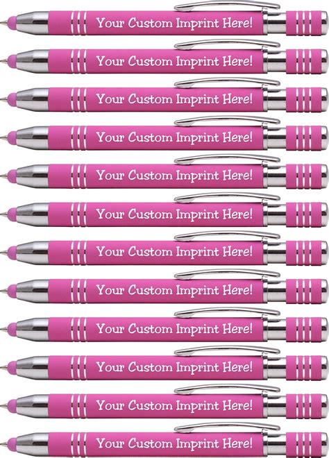 Amazon.com : ExpressPen™ - Custom Colored Ink Pens Soft-touch | Neon Ink Colors | Personalized ...