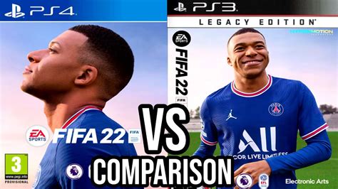 FIFA 22 PS4 Vs PS3 - YouTube