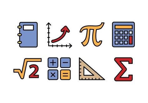 Iconos matemáticas | Matematicas, Caratulas de matematicas, Iconos