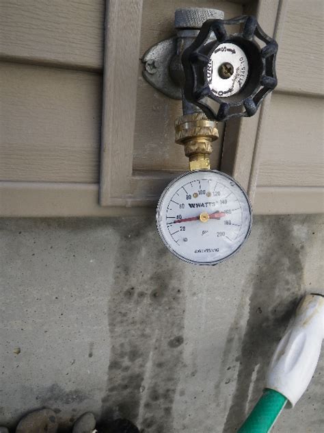 Low Water Pressure for the Whole House — Safe@Home Inspections