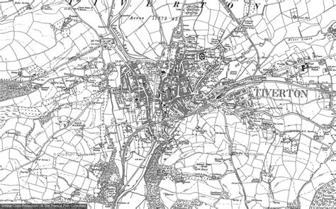 Old Maps of Tiverton, Devon - Francis Frith