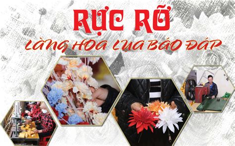 Rực rỡ làng hoa lụa Báo Đáp - Báo Nam Định điện tử