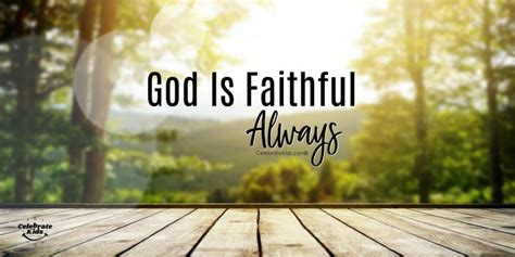 GOD IS FAITHFUL God is faithful! God is faithful! God is faithful! | by grace nafula | Medium