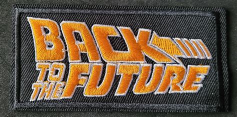 Back to the Future logo Patch