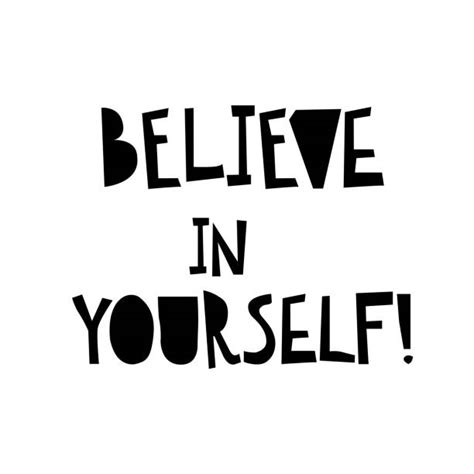 Best Believe In Yourself Illustrations, Royalty-Free Vector Graphics ...