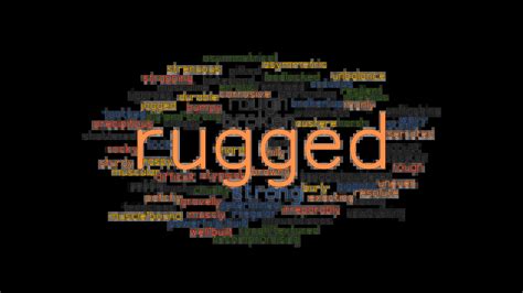 RUGGED: Synonyms and Related Words. What is Another Word for RUGGED ...