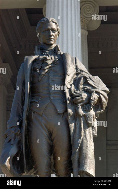 Washington, DC, statue of Alexander Hamilton Stock Photo: 8961405 - Alamy