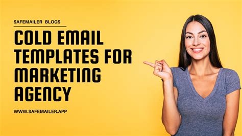 Cold email templates for marketing agency - SafeMailer