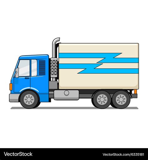 Cartoon Truck Cartoon Truck Pin Teepublic - vrogue.co