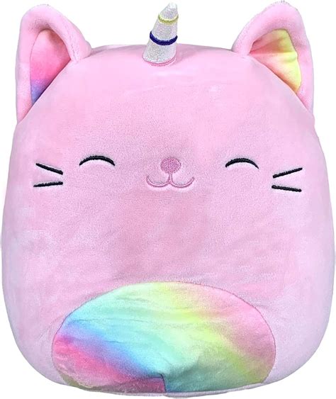 Squishmallows 16 Justice Exclusive Watermelon Scented Purple Tibby The Caticorn Cat Super Soft ...