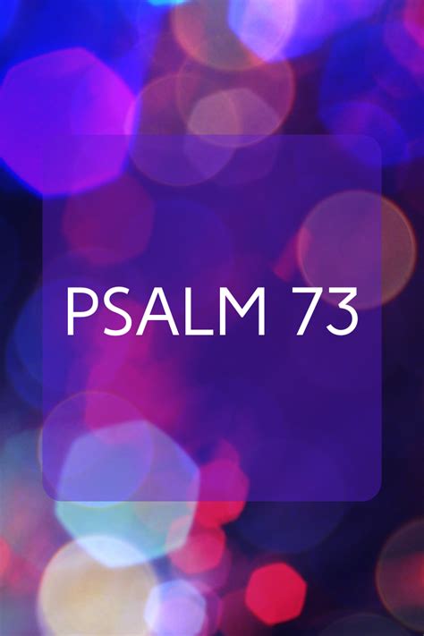 Psalm 73 | Writing on a Wednesday