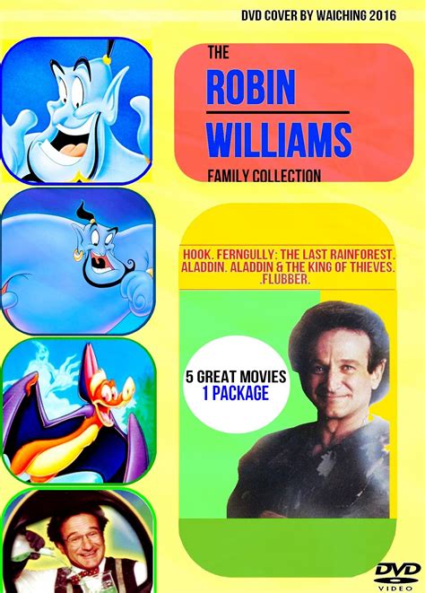 The Robin Williams Family Collection (Aladdin, Aladdin & The King of Thieves, Ferngully, Flubber ...