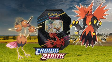 Galarian Zapdos vs Dodrio - Crown Zenith - YouTube