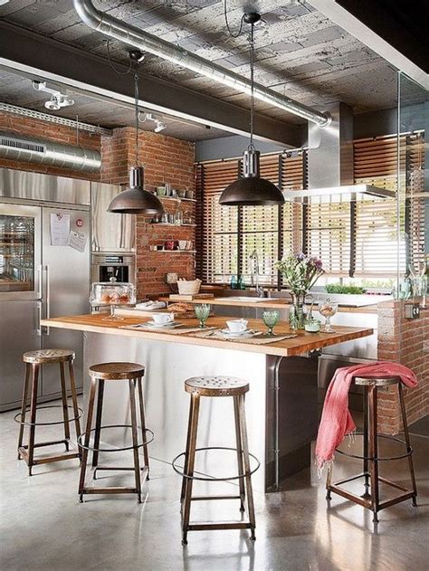 Industrial style: lighting for your kitchen decorating ideas