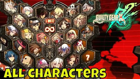 See All The Characters for Guilty Gear Xrd Rev 2 - YouTube