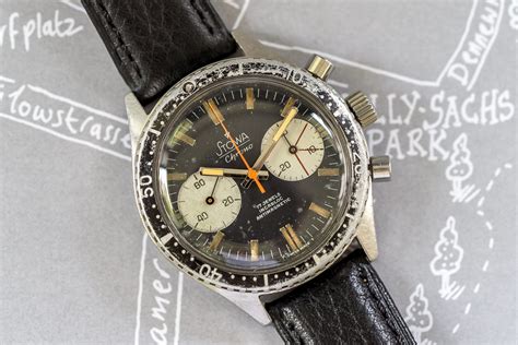 Stowa “Big Eyes” Chronograph - The Chrono Duo - Vintage watch sales