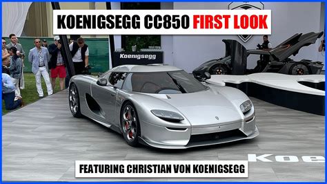 Koenigsegg CC850 First Look with Christian Von Koenigsegg | Cars and Culture on the Road Ep. 7 ...