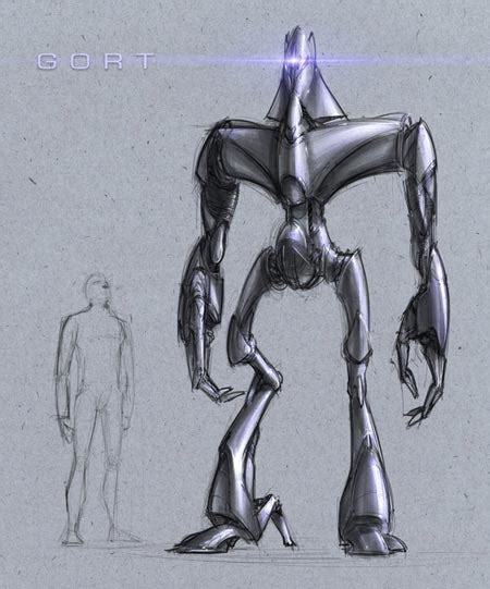 "The Day The Earth Stood Still" - Gort Concept Art - FilmoFilia