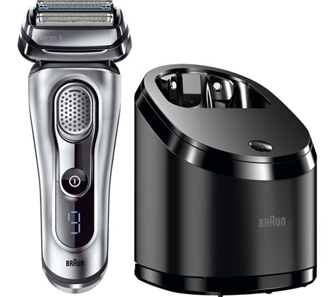 Buy BRAUN 9095CC Series 9 Wet & Dry Shaver - Silver | Free Delivery | Currys