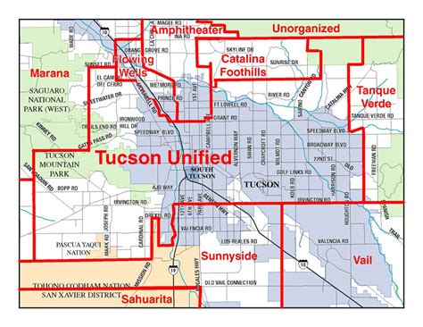 Tucson District Map