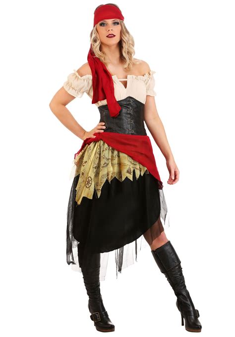 Beautiful Buccaneer Costume Women's - Walmart.com - Walmart.com